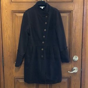 Cabi Military Style Button Down Jacket - Black.